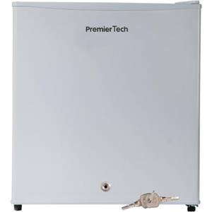 PremierTech Mini Frigo, 45 Litri, Con Chiave, Frigorifero Hotel, Ufficio, Casa, Risparmio Energetico, Porta reversibile, Compatto, Libera Installazione, Con Serratura, Bianco, PT-F47K