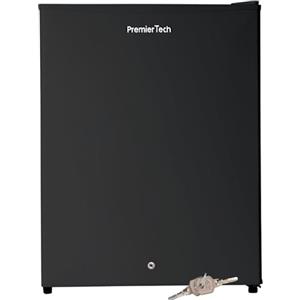 PremierTech PT-F60BK Mini Frigo 58 Litri Nero con Chiave Classe Energetica E Compatto Libera Installazione Termostato Regolabil Ideale per Casa Ufficio Hotel Pratico Silenzioso per Ambienti Ristretti