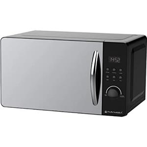 PYRAMIDEA Forno a Microonde Digitale con Porta a Specchio 20L Potenza 800W Colore Nero FOM201N