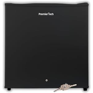 PremierTech PT-FR32BK Mini Congelatore Verticale con Serratura Nero 31 Litri Classe Energetica E 4 Stelle -24 Gradi Frigo Freezer Compatto per Hotel Casa Ufficio B&B Sicurezza Aggiuntiva