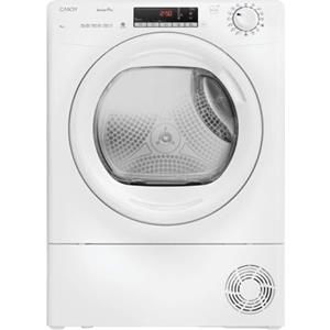 Candy Smart Pro CRO EH9N2TE-S, Asciugatrice 9KG, Pompa di calore, App HOn, Woolmark Certification, Rumorosità (dB) 66, Wi-Fi + BLE, 85 x 60 x 58.5 (A x L x P cm), Bianco - Classe D