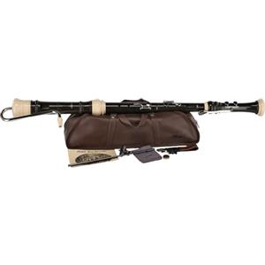 AULOS Flauto dolce Aulos Symphony 533B diteggiatura barocca marrone scuro, completo di borsa, cordino, latta di grasso e tabella di diteggiatura