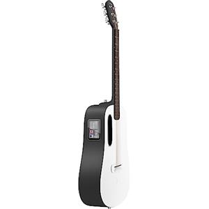 LAVA ME Play - Chitarra elettroacustica con splendida custodia Gigbag, chitarra-smart in fibra di carbonio, 36 pollici (91,5 cm), nero notte e bianco ghiaccio