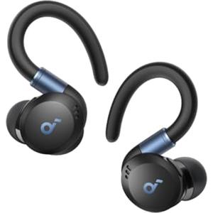 Soundcore Sport X20 cuffie bluetooth sport di Anker, auricolari cancellazione del rumore, rotabili e estensibili, bassi profondi, impermeabilità IP68 anti-sudore, anti-polvere, lungo riproduzione