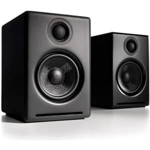 Audioengine Senza fili Casse per computer - Altoparlanti da tavolo wireless Bluetooth A2 Plus - Altoparlanti per computer da 60 W per musica e giochi (Nero)