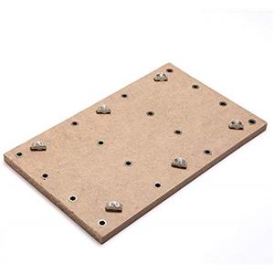 Genmitsu MDF Spoilboard CNC per 3018 Router CNC, 30 x 18 x 1,2cm (11-4/5''x 7''x 1/2'''), M6 Fori (6mm)