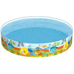 Bestway 55001 Piscinetta Rigida per Bambini Dinosauri, 3 Anni+