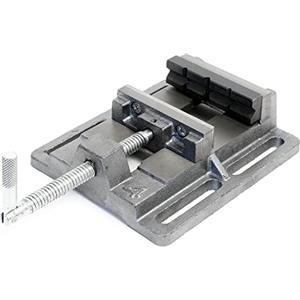 Wiltec Morsa per macchine da banco Morsa officina Larghezza ganasce 100mm