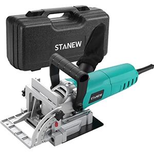 Stanew Fresatrice Orizzontale STANEW,220-240V, 900W,11000RPM con sacchetto antipolvere e chiave