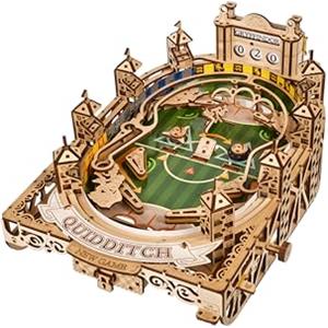 UGEARS Harry Potter Flipper Quidditch Puzzle 3D Legno - Modellismo da Costruire Adulti - Flipper in Legno Meccanico per Adulti - Gioco Avvincente ed Esperienza di Assemblaggio Unica