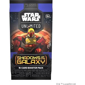 Asmodee Star Wars: Gioco di carte collezionabili Shadows of the Galaxy BOOSTER PACK - dai 12 anni in su, 2+ giocatori, Edizione in Inglese