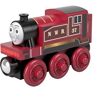 Mattel Il Trenino Thomas Wood Rosie, Locomotiva in Legno a Ruota Libera, Giocattolo per Bambini 3+ Anni, GGG34