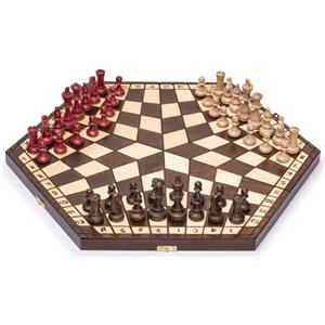 Husaria Wooden Three Player Chess - 18.5