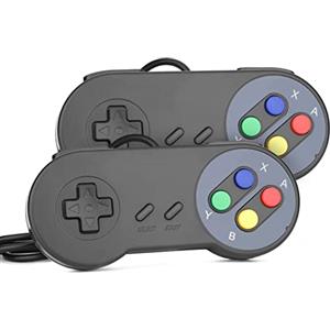 Rii Gaming GP100 - Coppia Gamepad Controller USB compatibili con PC (Windows, Mac, Linux) e Raspberry Pi