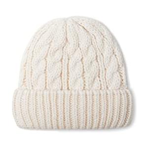 Style & Republic Berretto Lavorato a Maglia, Foderato in Diversi Colori, Crema, Taglia Unica