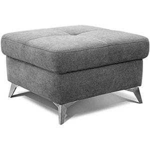 CAVADORE Sezione, Legno materiale a base di legno microfibra Poliestere, grigio, 72 x 46 x 72 cm