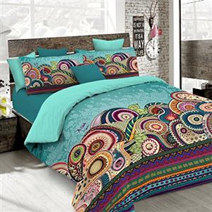 Italian Bed Linen Ki-Osa By Matteo Bosio Parure Copripiumino, 100% Cotone, Matrimoniale, 250 x 200 x 2 cm, Ko657