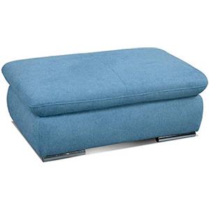 CAVADORE - Divano angolare in tessuto, Tessuto, Azzurro, 101 x 68 x 40 cm