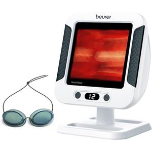 Beurer Lampada Termica a Raggi Infrarossi Il 60 XL con Timer, Spegnimento Automatico e Copertura In Vetroceramica per Calore Benefico che Può Aiutare ad Alleviare Raffreddori e Contratture Muscolari