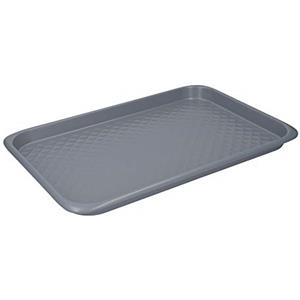 Master Class MasterClass Smart Ceramic Baking Tray Robusto con PTFE, PFOA e BPA Free Non Stick, acciaio al carbonio, 40 x 27 cm grande foglio impilabile per biscotti