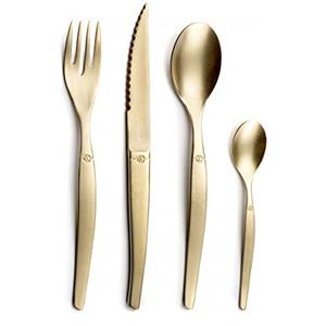 Lou Laguiole - Jet - Posate 16 pezzi Champagne