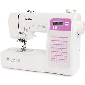 Brother CX70PES (Nuovo Modello) - Macchina da Cucire Elettronica con 70 Punti Cucito, Infila Ago Automatico, Facile da Usare, Doppia Alzata del Piedino per Tessuti Spessi, Braccio Libero