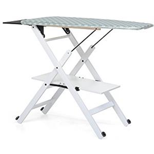 Foppapedretti Asse da stiro Assai, legno di faggio verniciato bianco