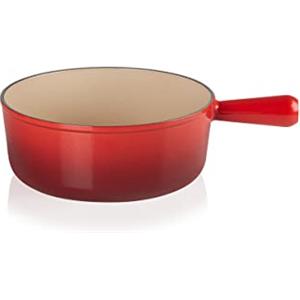 Le Creuset Casseruola savoiarda in ghisa vetrificata, 24 cm, Ciliegia, 20007240602460