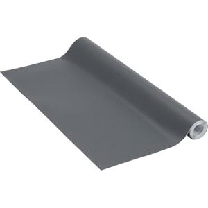 Venilia Pellicole opache in Tinta Unita Antracite, Adesivo, Decorativo, Foglio Autoadesivo, PVC, Senza ftalati, 45 cm x 2 m, Spessore 0,16mm, 53289