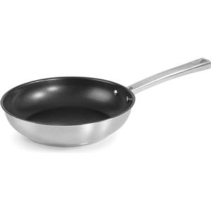 Lacor- 45322, Padella per Foodie con Quantanium Antiaderente Antiaderente a Tre Strati, Titanio, Compatibile con Tutte le Cucine Distribuzione Omogenea del Calore, Ecologica e Senza PFOA, 30x22x6,5 cm