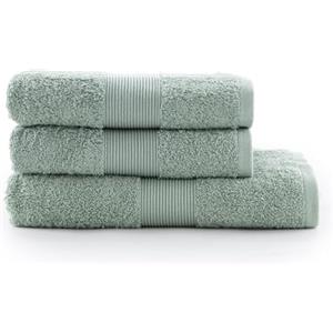 Jalla, Set Asciugamani Bagno, 1+1, 100% Cotone, 430gsm, 50x100 cm, Menta