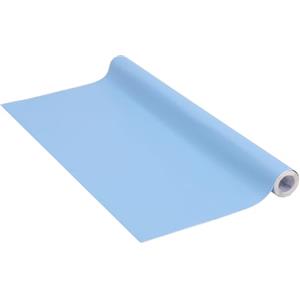 Venilia Pellicola adesiva, Blu chiaro Blu caraibico Blu cielo, 45cm x 2m, Spessore 160μ, Pellicola autoadesiva per mobili o cucina, carta da parati, PVC senza ftalati, Prodotto in UE
