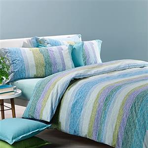 Caleffi - Set Copripiumino Matrimoniale Cotone con Sacco Copri Piumone Matrimoniale 255x200 Patella 40 cm + 2 Federe Cuscino Letto 50x80, Parure Copripiumino Matrimoniale Morbido Resistente e Lavabile