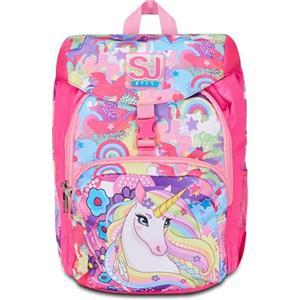 Seven SJ GANG STYLE JAM GANG Zaino Scuola Primino, Rosa, Unibraid, Mono Scomparto, Zaino Scuola e Tempo libero, Scuola Elementare, Bambina