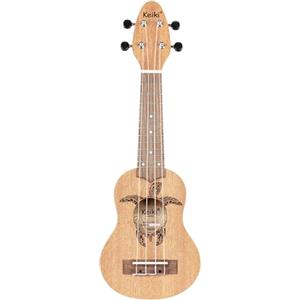 Ortega Guitars Ukulele Sopranino Mancino - Acustico - Keiki K1 Series - Okoume, Natural (K1-MM-L)