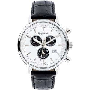 Gigandet Orologio Analogico al Quarzo Giapponese Unisex-Adulto con Cinturino in Pelle 12VNAG6NE/002