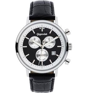 Gigandet Orologio Analogico al Quarzo Giapponese Unisex-Adulto con Cinturino in Pelle 11VNAG6NE/003