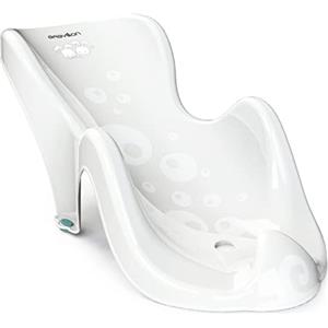 BABYLON Vaschetta per il Bagnetto del Neonato, ergonomico sedile bagnetto bambino Aqua Mini seduta bagnetto bambini bianco