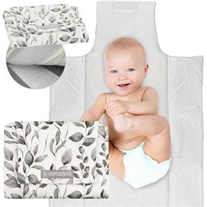 MIMUSELINA Fasciatoio Portatile Neonato | Fasciatoio da Viaggio Pieghevole, Impermeabile e Leggero | Esterno 100% Cotone, Senza BPA | Ideale come Regalo Neonato | Fatto a Mano in Spagna