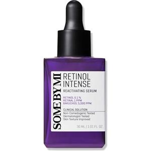 SOME BY MI Retinol Intense Reactivating Serum - 30ml - Siero viso coreano con bakuchiol e retinolo - Rassoda, affina i pori e migliora i segni dell'invecchiamento - Cura coreana