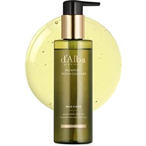 d'alba Piedmont d'Alba Italian White Truffle Mild Detergente Skin Balancing Vegan Cleanser, Detergente Idratante Coreano, Lenitiva e Calmante, Bilanciamento del PH con Tartufo Bianco per pelle sensibili