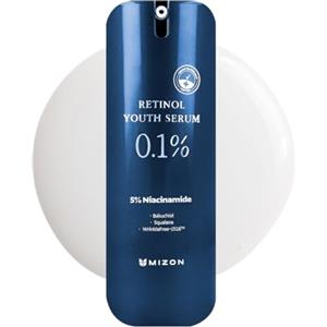 MIZON Siero Anti-Aging Mizon Retinol Youth (0,1%) Skincare Coreana - Formula Anti-Invecchiamento Avanzata con Bakuchiol e Niacinamide per la Riduzione delle Rughe, Illuminazione della Pelle e Miglioramento