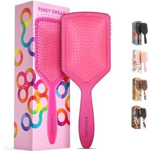 FRAMAR Spazzola per capelli spessi - Set spazzole, Spazzola per doccia, Spazzola per capelli per bambini, Hair Brush for Women, per anti groviglio