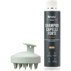 BeSalus Shampoo Anticaduta Capelli 250 ml + Spazzola Massaggio Cuoio Capelluto (SHAMPOO + SPAZZOLA)