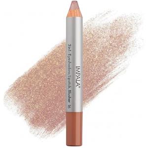 Impala Matita Jumbo 3 in 1 | Colore 16 Salmone | Ombretto, Rossetto e Blush | Texture Liscia e di Lunga Durata | Colore Intenso