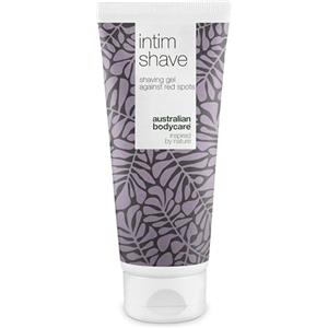 Australian Bodycare Intim Shave 200ml | Crema per la depilazione intima con tea tree oil per peli incarniti e irritazioni da rasoio | Gel per rasatura inguinale e zona bikini