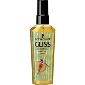 Gliss Schwarzkopf Summer Repair, Olio riparatore, per capelli stressati dall'estate, confezione singola 75 ml