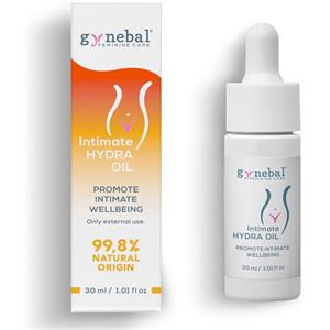 Gynebal 30 ml GYNEBAL Intimate HYDRA Oil - Olio Naturale che Rigenera e Idrata la Zona Vaginale Esterna - 5 Oli Naturali e Vitamina E - Secchezza Intima e Menopausa