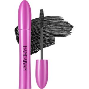 HISUNBEN Black-2 mascara impermeabile, mascara, resistente all'acqua, a lunga durata, volumizzante, per il trucco di Natale, Halloween, feste, matrimoni