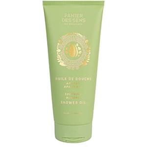 Panier des Sens - Docciaschiuma Olio - Bagnoschiuma Donna e Uomo alle Mandorle Dolci, Doccia Schiuma Corpo con 96% Ingredienti Naturali, Bagno Schiuma Bio, Made in France, Senza SLS e Vegano - 250ml